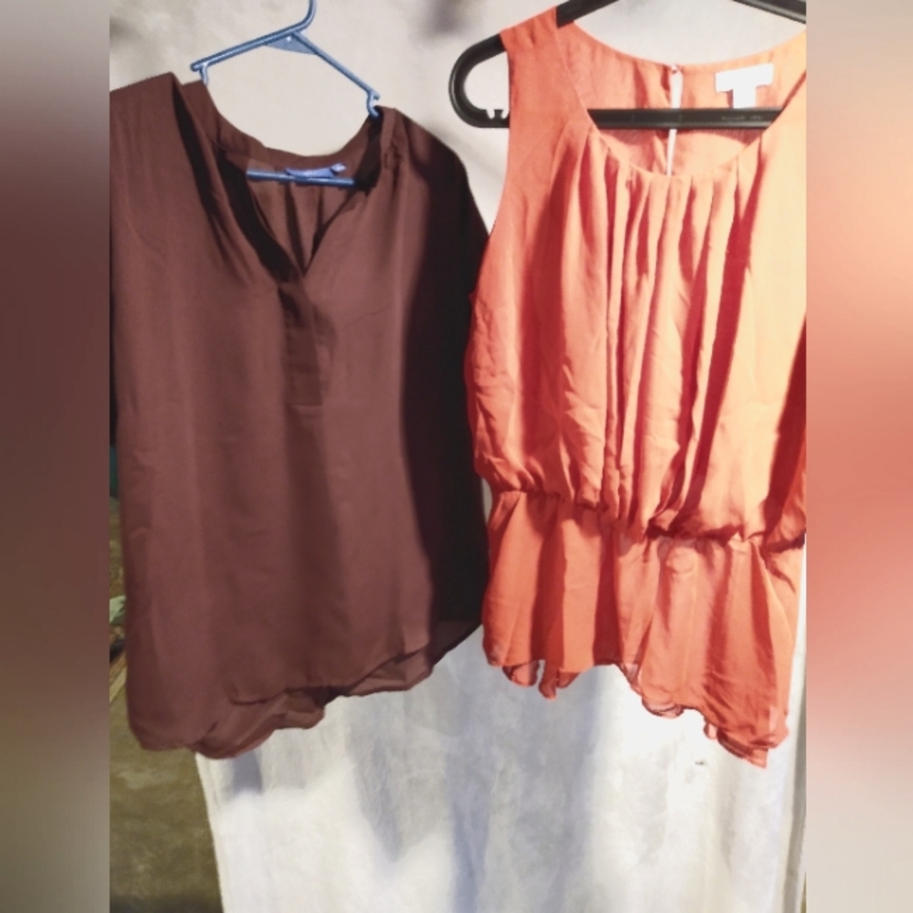 Bundle of 2 Dress Shirts Size L